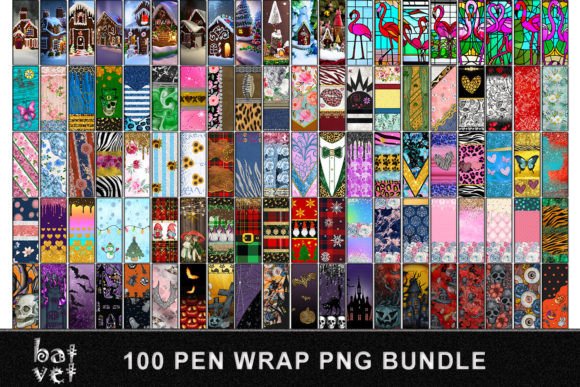 Download Pen Wrap Bundle | Huge Bundle PNG Design - Huge bundle Collection